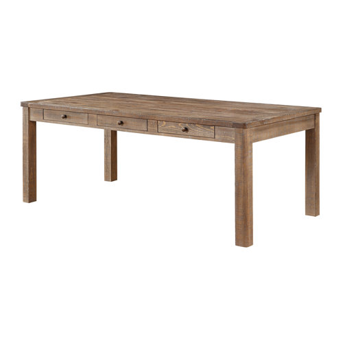 Loon Peak Coden Solid Wood Base Dining Table Wayfair